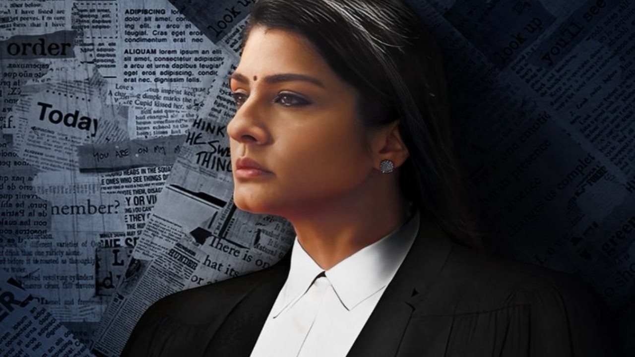 Lawyer: Raveena Tandon makes powerful return to Kollywood alongside Vijay Antony after 24 years (PC: @Sugumar_Tweetz on X) Lawyer: Raveena Tandon makes powerful return to Kollywood alongside Vijay Antony after 24 years