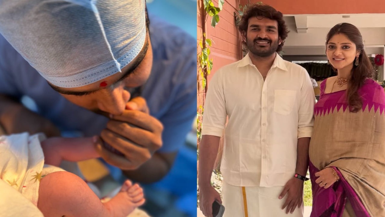 Dilruba star Kiran Abbavaram and wife Rahasya Gorak welcome baby boy, don’t miss first glimpse of their newborn (PC: Kiran Abbavaram Instagram) Kiran Abbavaram Instagram