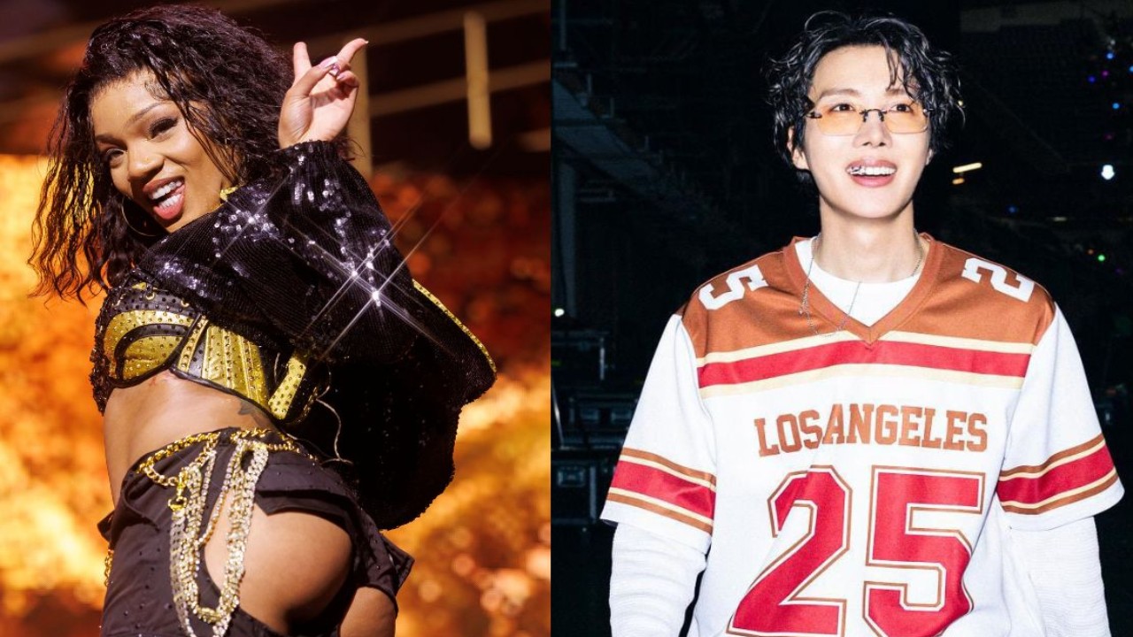 GloRilla, J-Hope: courtesy of Getty Images, BTS' X GloRilla, J-Hope: courtesy of Getty Images, BTS' X