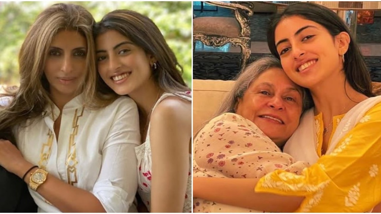 PC: Navya Naveli Nanda on Instagram Navya Nanda reveals why she intends to 'embody the kind of woman' nani Jaya Bachchan and mom Shweta Nanda are