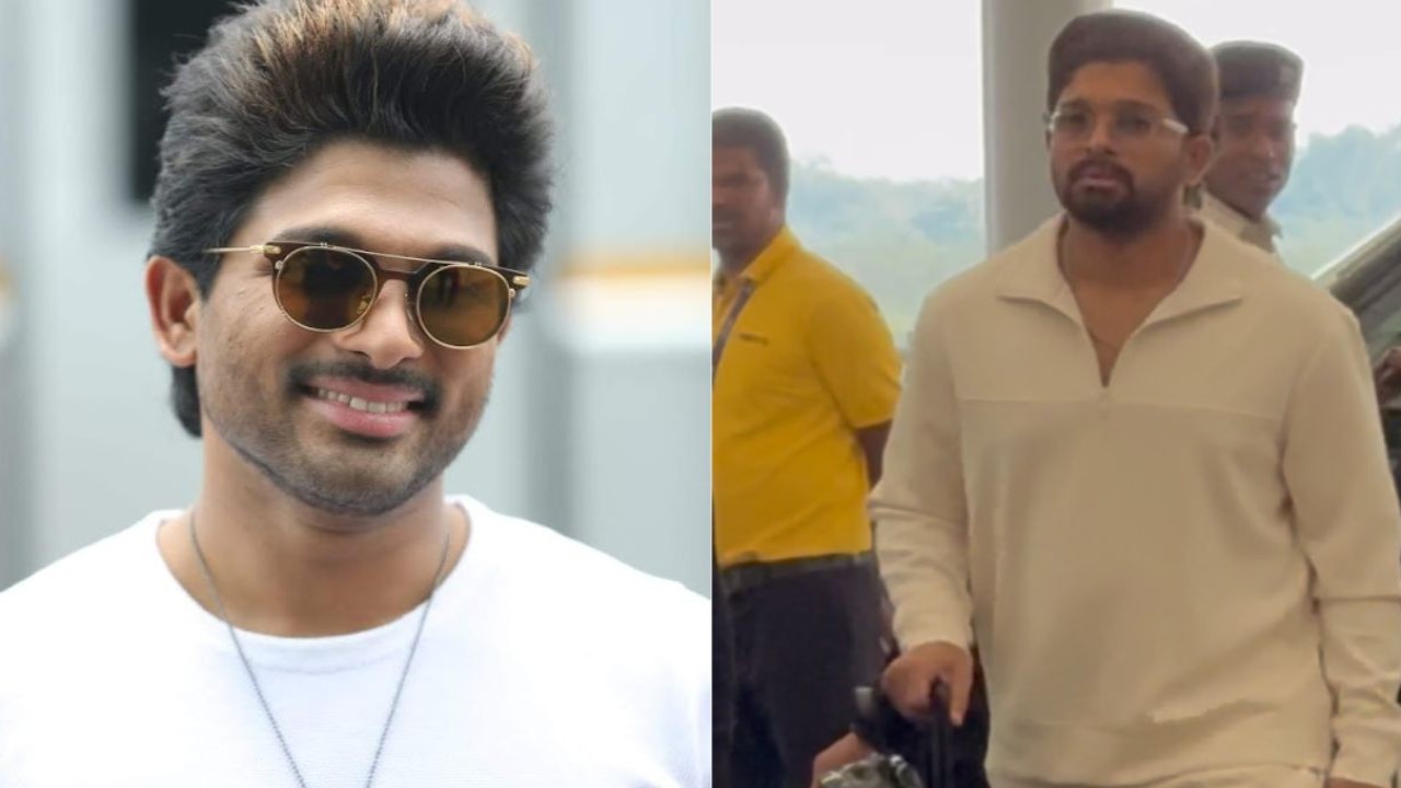 Watch: Allu Arjun sports cool look as he reaches airport in his car worth Rs 4.55 crores
