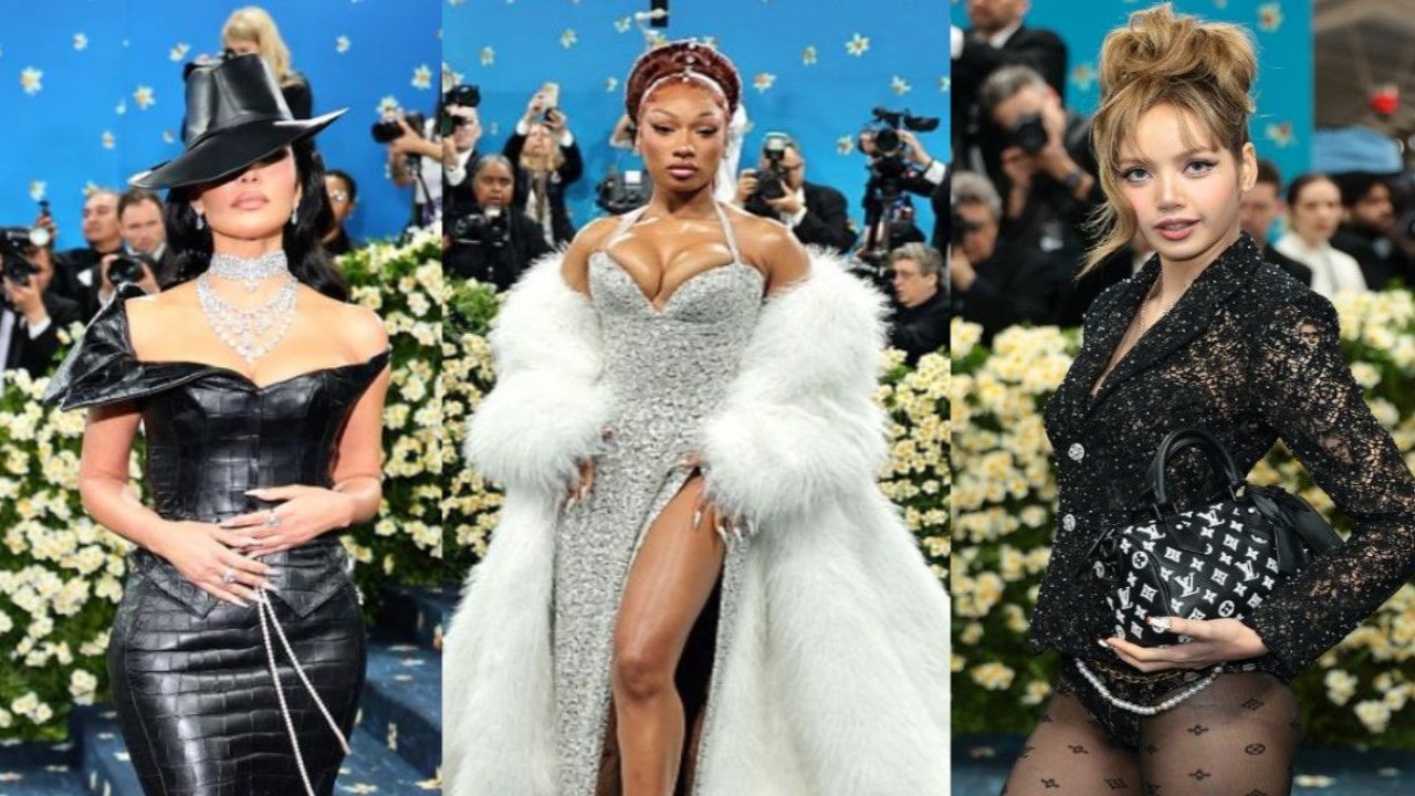Kim Kardashian, Megan thee Stallion and Lisa (CC: Getty images) Kim Kardashian, Megan thee Stallion and Lisa (CC: Getty images)