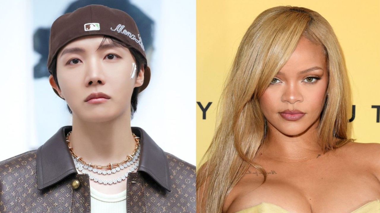 J-Hope, Rihanna: courtesy of BTS' Facebook, Getty Images J-Hope, Rihanna: courtesy of BTS' Facebook, Getty Images