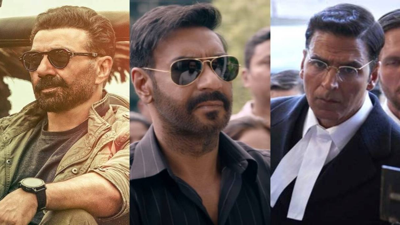Picture Courtesy: Mythri Movie Makers/Dharma Productions/Panorama Studios Sunny Deol, Akshay Kumar, Ajay Devgn