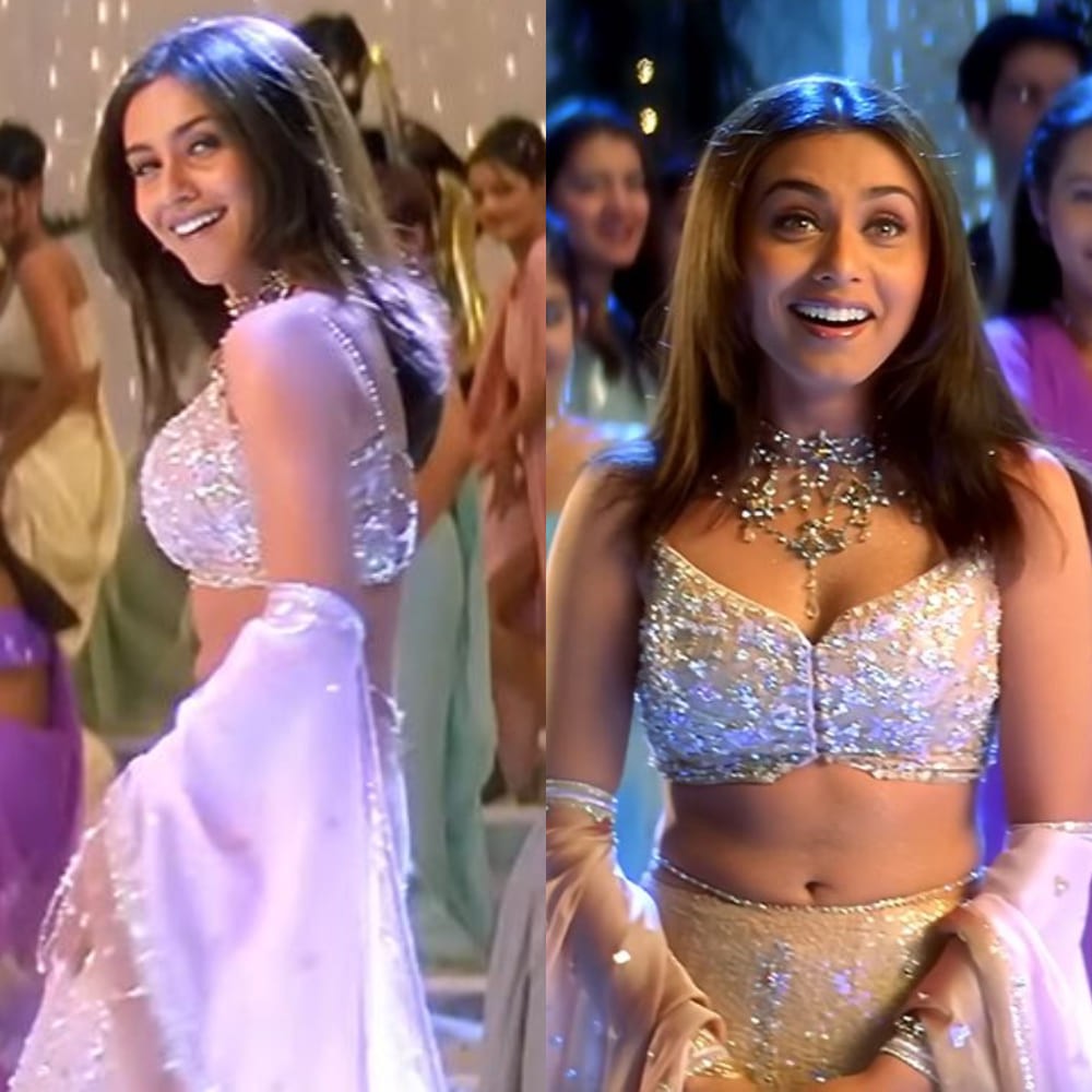 Revisiting Rani Mukerji's iconic 'Shava Shava' pastel lehenga from K3G that secretly every girl dreams of wearing once