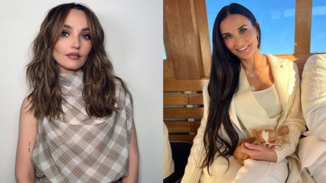 Chloe Fineman and Demi Moore (CC: Instagram) Chloe Fineman and Demi Moore (CC: Instagram)