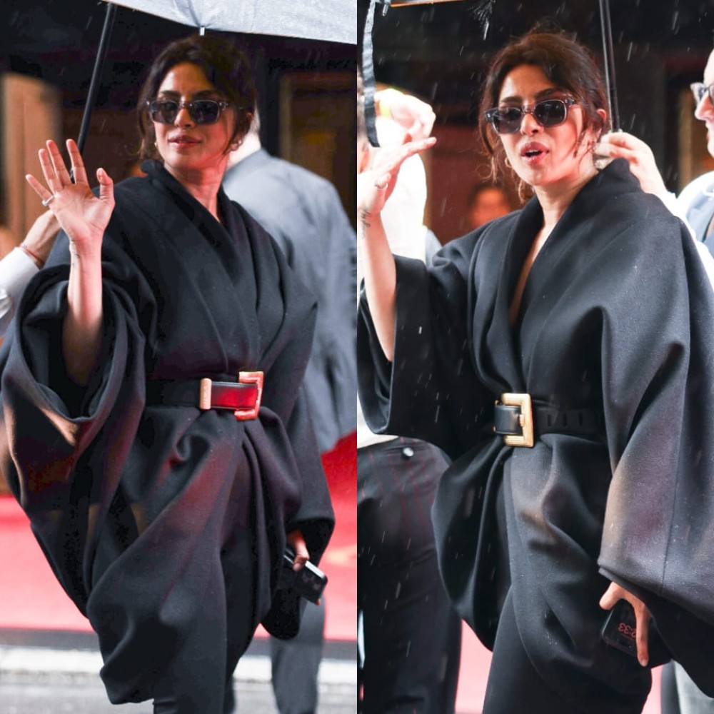 Met Gala 2025: Priyanka Chopra styles Rs 55,338 slingbacks and Balmain’s cape coat ahead of red-carpet event