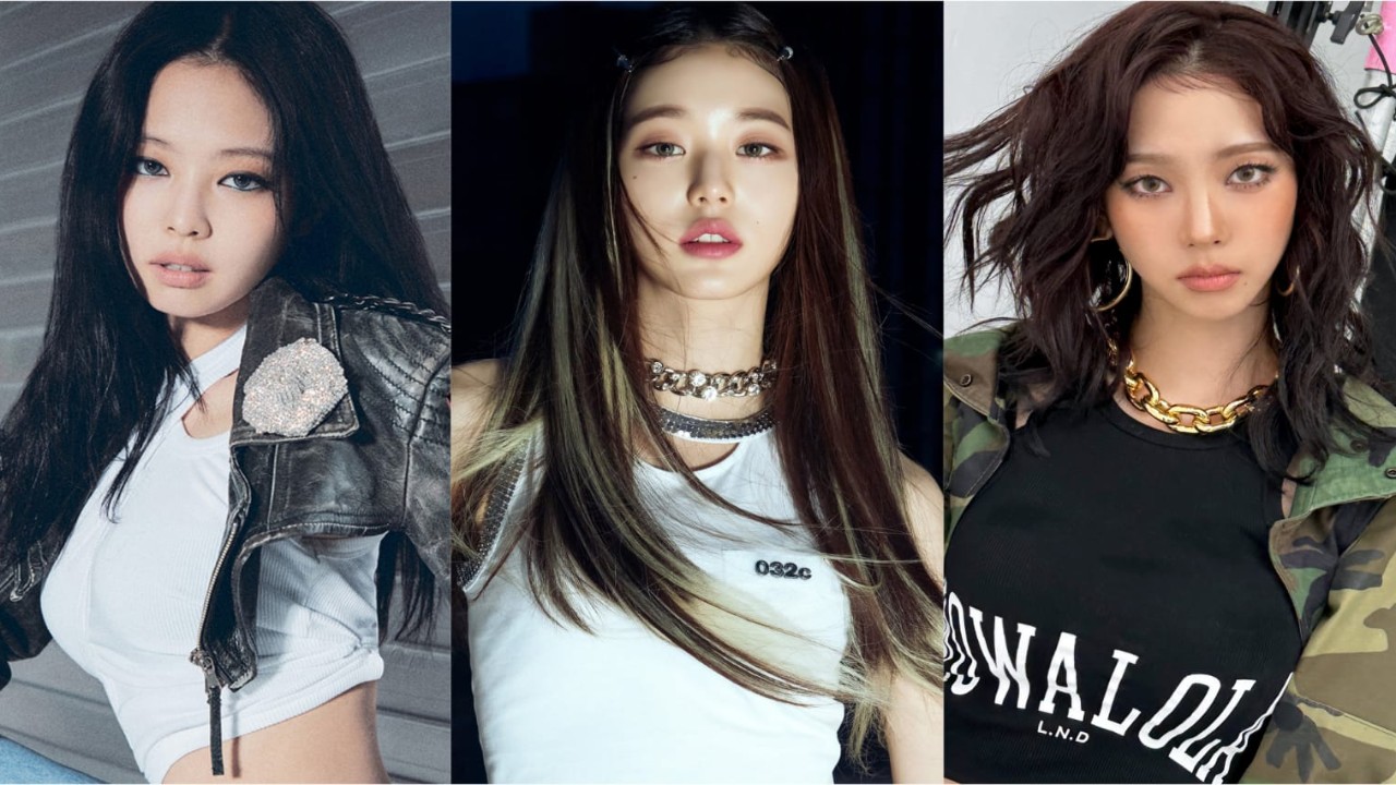 Jennie, Jang Wonyoung, Karina: Courtesy of BLACKPINK, IVE, aespa Twitter Jennie, Jang Wonyoung, Karina: Courtesy of BLACKPINK, IVE, aespa Twitter