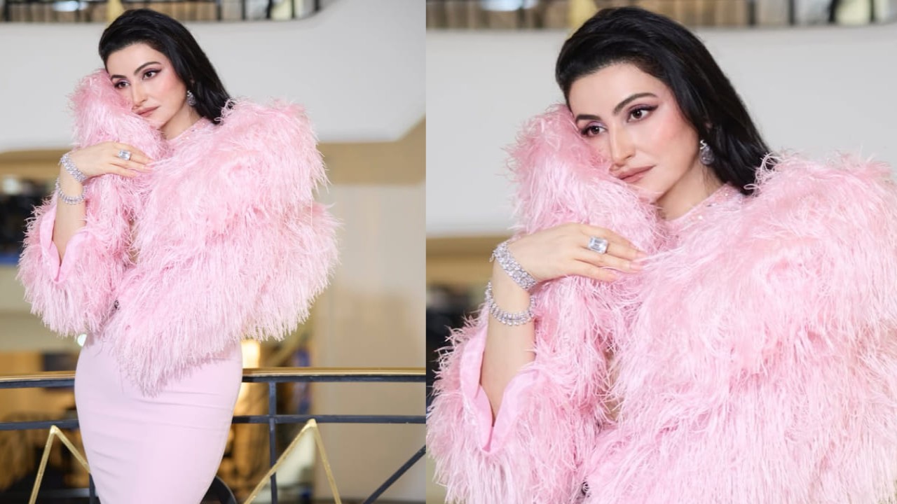 Cannes Film Festival 2025: Shalini Passi's red carpet look in pink gown with a fur jack...