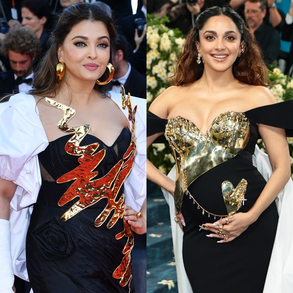 Met Gala 2025: Mom-to-be Kiara Advani’s gold breastplate in black gown holds a meaning, reminds us of Aishwarya Rai from Cannes