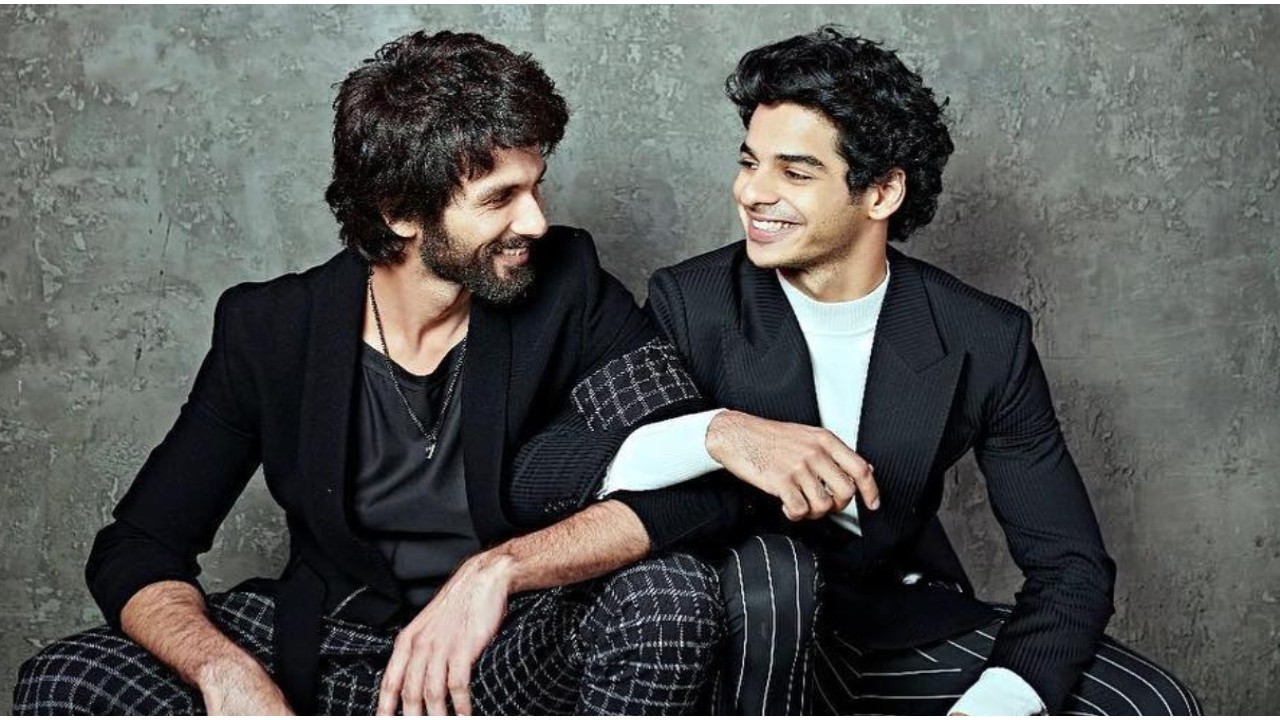 Is big bro Shahid Kapoor 'strict critic' of Ishaan Khatter's work? (Pic Courtesy: Shahid Kapoor Instagram) Is big bro Shahid Kapoor 'strict critic' of Ishaan Khatter's work? The Royals actor's answer gives peek into their bond