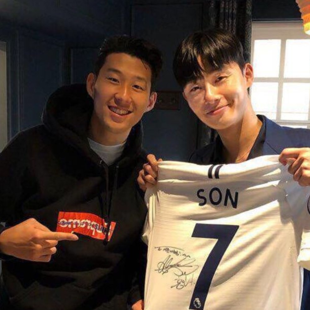 UEFA Final: Park Seo Joon celebrates bestie Son Heung Min's win with passionate hug amid latter's GF extortion case