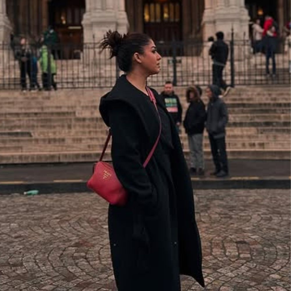 Nayanthara channels monochrome fashion for European holiday; flaunts Prada bag worth Rs 1.93 lakhs
