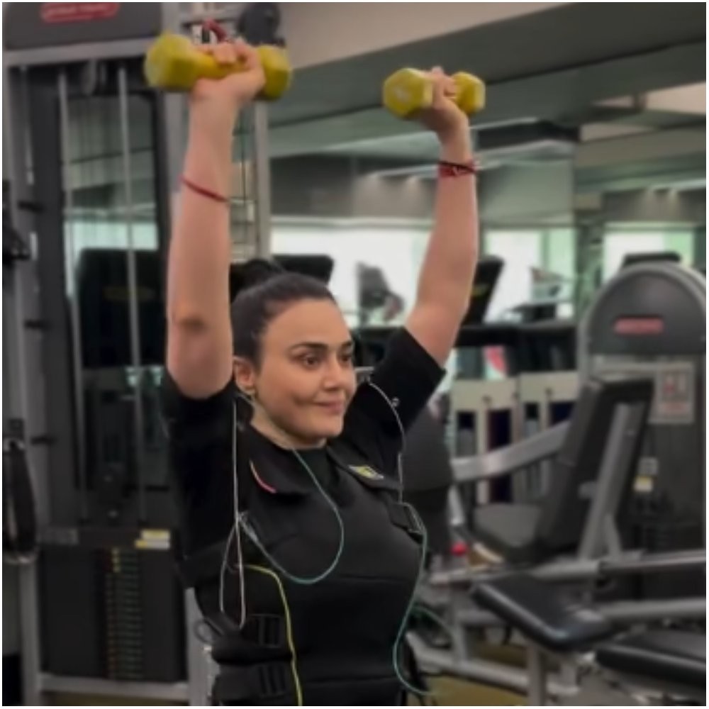 Has Preity Zinta started prep on ‘new project’ after Sunny Deol’s Lahore 1947? Actress teases fans with rigorous workout session