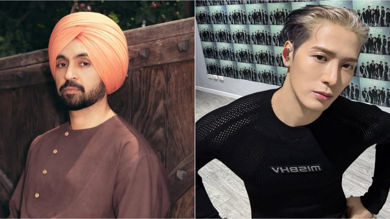 Diljit Dosanjh, Jackson Wang: Courtesy of Diljit Dosanjh, Jackson Wang Instagram Diljit Dosanjh, Jackson Wang: Courtesy of Diljit Dosanjh, Jackson Wang Instagram