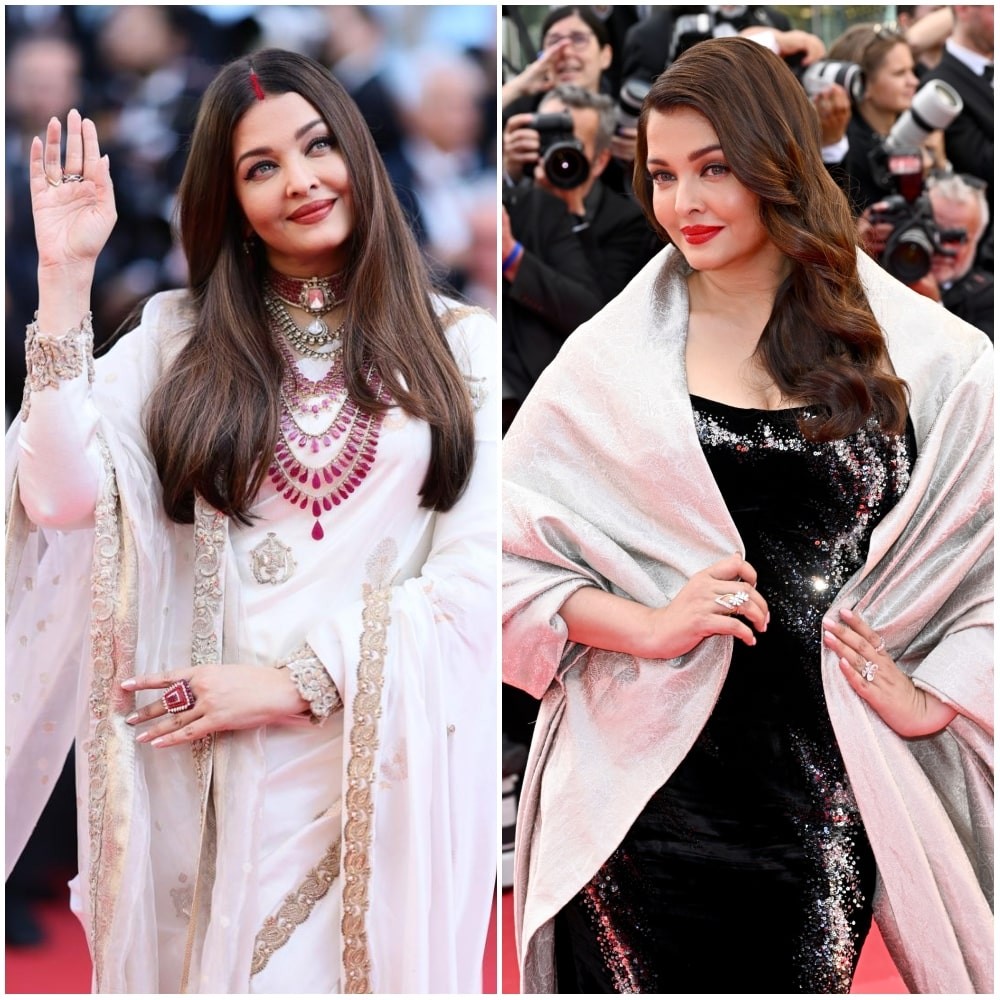 Cannes 2025 POLL: Aishwarya Rai Bachchan as desi bahu in ivory saree or black beauty in shimmery gown? VOTE