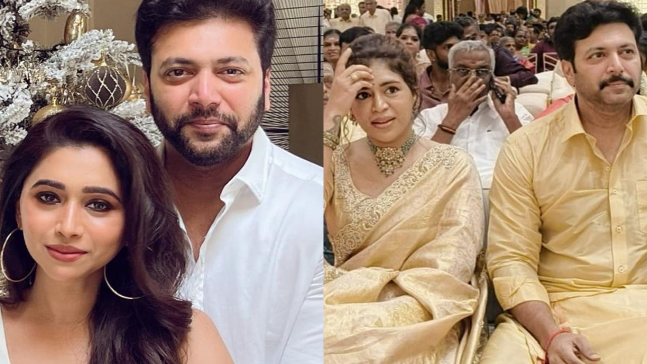Ravi Mohan's wife Aarti Ravi issues statement after his videos with GF Kenishaa Francis go viral (PC: Aarti Ravi/Ramesh Bala, IG/X) Ravi Mohan's wife Aarti Ravi issues statement after his videos with GF Kenishaa Francis go viral
