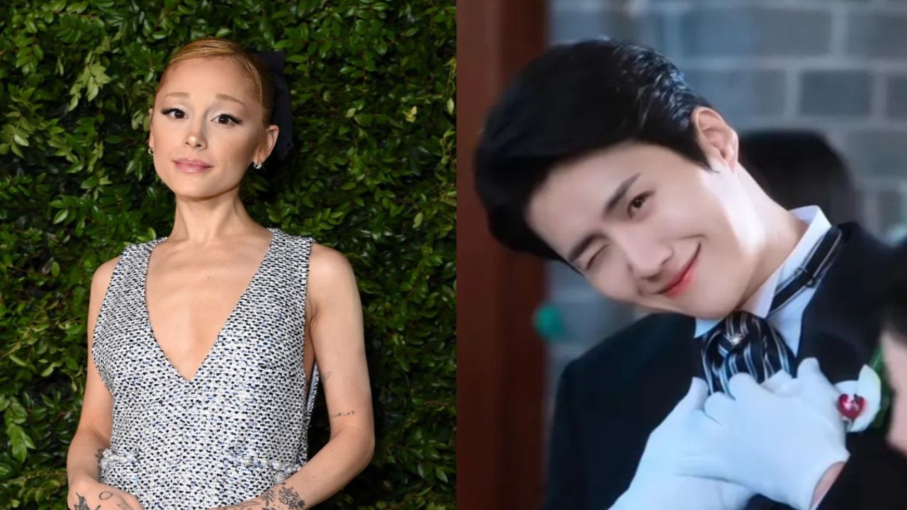 Ariana Grande, Kim Seon Ho: courtesy of Getty Images, Netflix Korea Ariana Grande, Kim Seon Ho: courtesy of Getty Images, Netflix Korea
