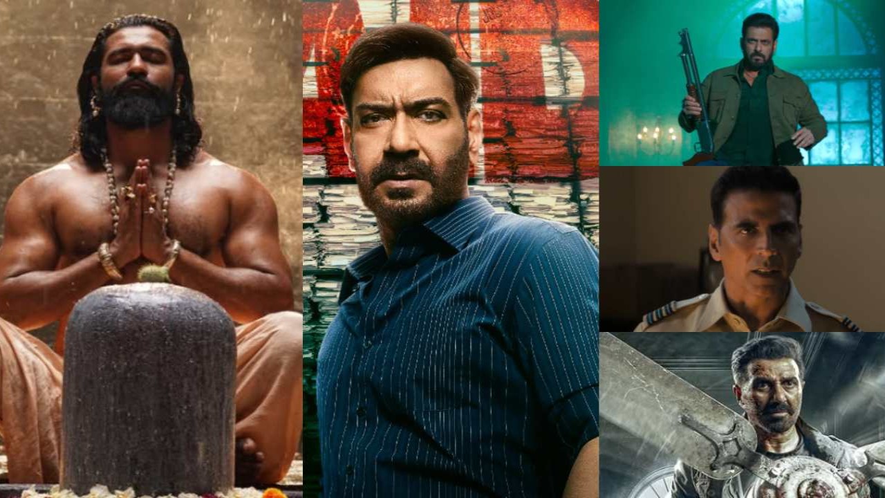 Picture courtesy: Vicky Kaushal/Instagram; Ajay Devgn/Instagram; Nadiadwala Grandson Entertainment/YouTube; Jio Studios/YouTube; Sunny Deol/Instagram Box Office: From Chhaava to Raid 2; delving into top five first week collections of Bollywood movies in 2025