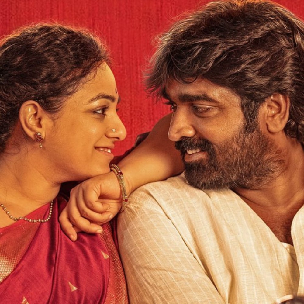 VJS52 officially titled Thalaivan Thalaivii: Vijay Sethupathi, Nithya Menen ignite the screens with a gritty romance
