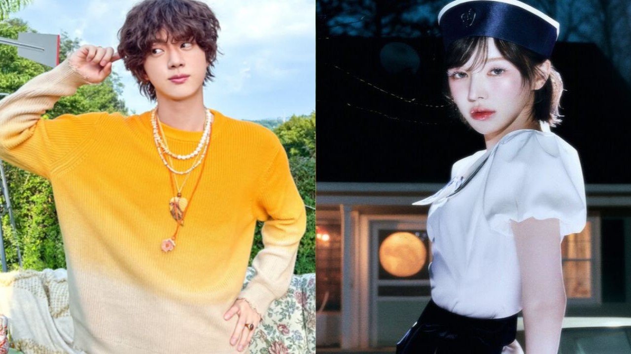 Jin and Wendy: courtesy of BIGHIT MUSIC and SM Ent Jin and Wendy: courtesy of BIGHIT MUSIC and SM Ent