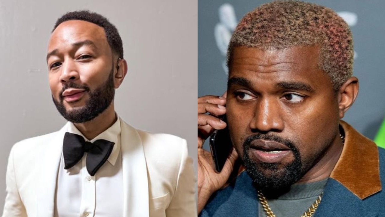 John Legend and Kanye West (via Instagram and Getty Images) (Image Courtesy: Instagram and Getty Images)