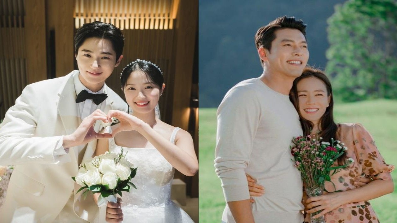 Byeon Woo Seok & Kim Hye Yoon (L) and Hyun Bin & Son Ye Jin (R): images from tvN and Son Ye Bin Instagram Byeon Woo Seok & Kim Hye Yoon (L) and Hyun Bin & Son Ye Jin (R): images from tvN and Son Ye Bin Instagram