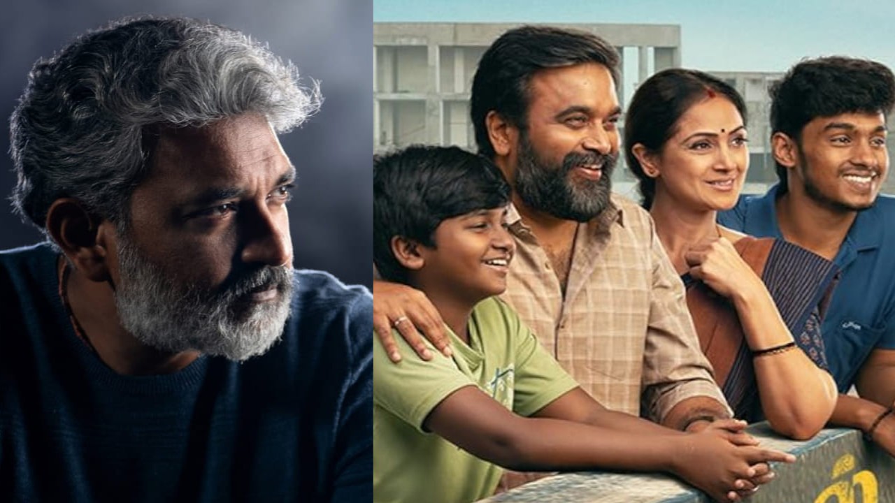 SS Rajamouli reviews Tourist Family, thanks director Abishan Jeevinth for giving him 'best cinematic experience' (PC: SS Rajamouli/Sasikumar Instagram) SS Rajamouli/Sasikumar Instagram