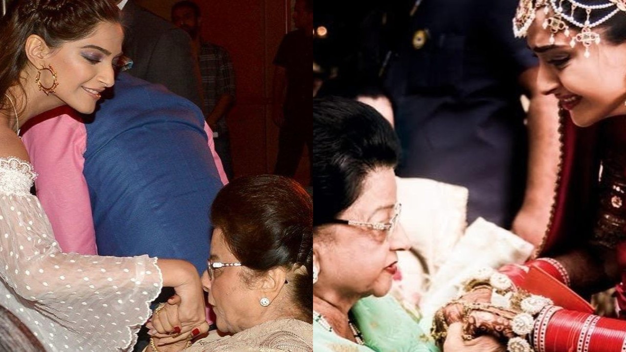 Picture Credit: Sonam Kapoor Instagram Sonam Kapoor misses Dadi Nirmal Kapoor, actress's latest post ft. life moments from childhood to time with son Vayu is proof