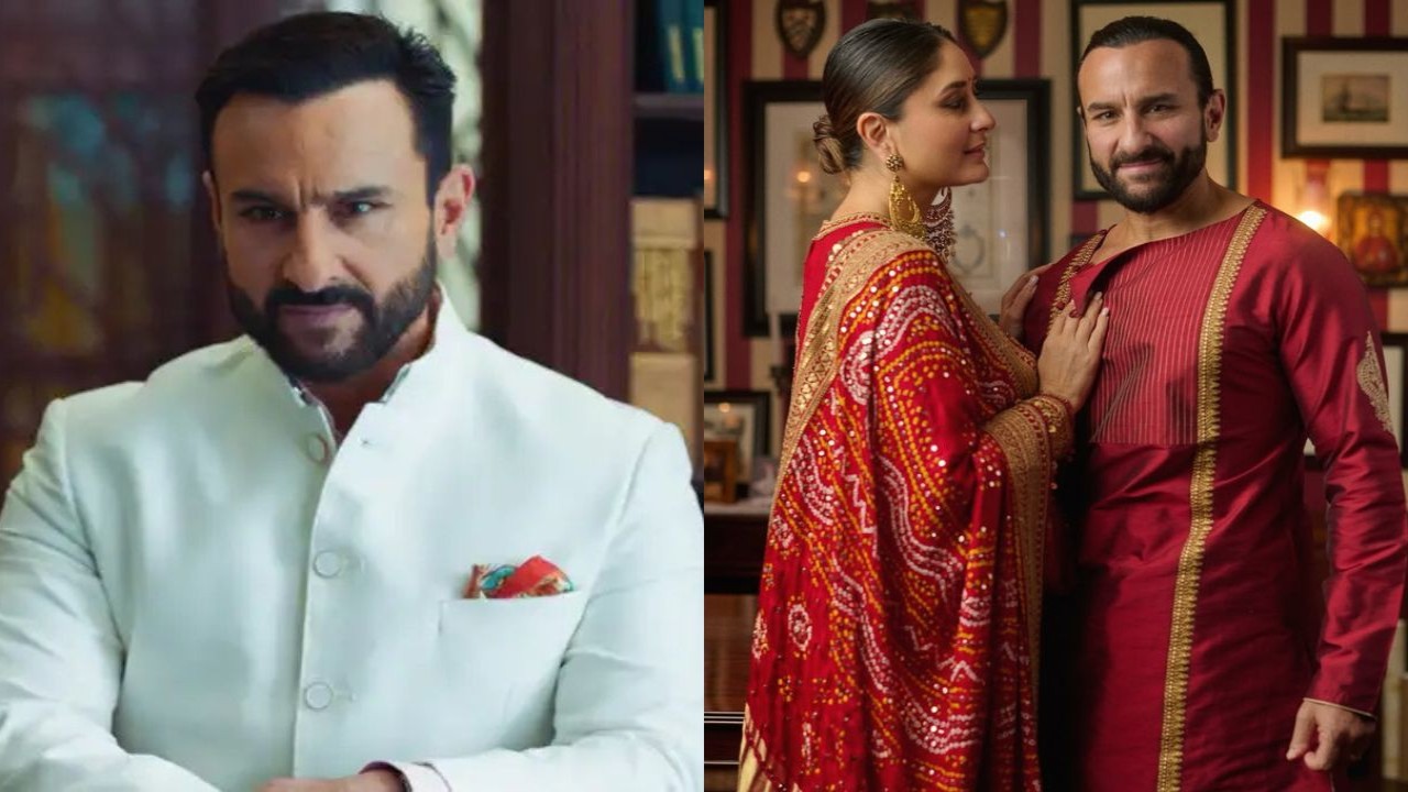 Picture Courtesy: Prime Video India/Kareena Kapoor Instagram Saif Ali Khan-Kareena Kapoor's son Taimur struggles with stage fright, Jewel Thief actor reveals reason and it's so relatable