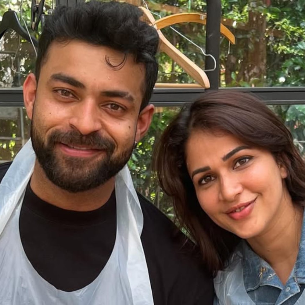 WATCH: Varun Tej Konidela pampers mom-to-be wife Lavanya Tripathi with a homemade pizza