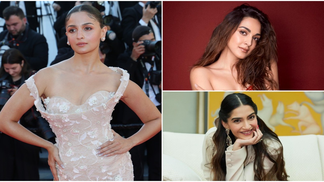 Kiara Advani and Sonam Kapoor praise Alia Bhatt's Cannes look (Pic Courtesy: Getty Images, Tejas Nerurkar, Anubhav Sood) From one beauty to another: Mom-to-be Kiara Advani is in awe of Alia Bhatt’s Cannes look, Sonam Kapoor joins praise party