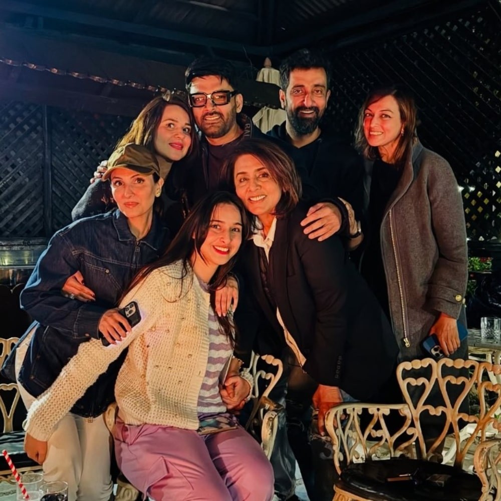 Riddhima Sahni, Kapil Sharma's laughter in BTS PICS proves they're having gala time filming their first film together