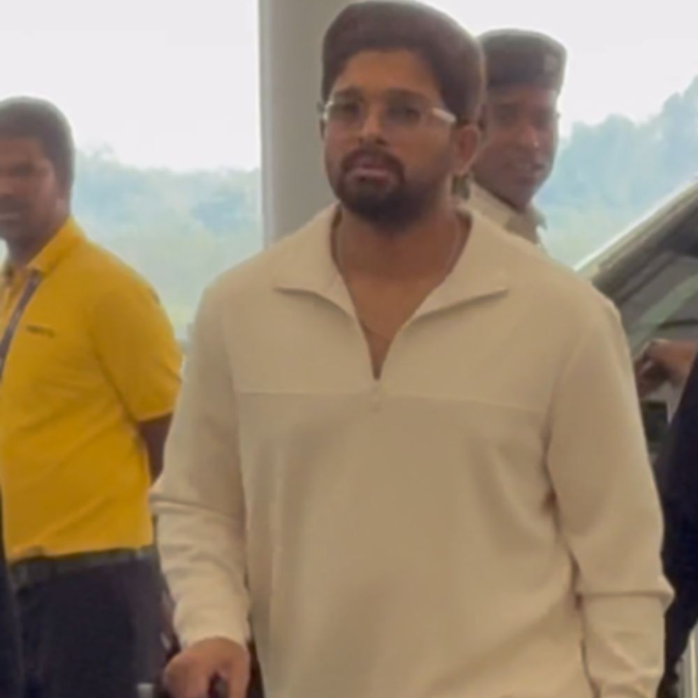 Watch: Allu Arjun sports cool look as he reaches airport in his car worth Rs 4.55 crores