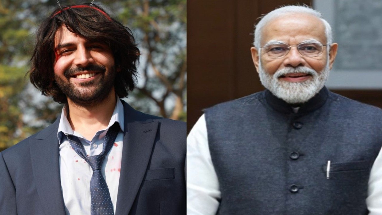 Picture Courtesy: Kartik Aaryan/Narendra Modi Instagram WATCH: Kartik Aaryan's nervous confession to PM Narendra Modi at WAVES 2025 is totally relatable; 'Sorry Pradhan Mantri Ji...'