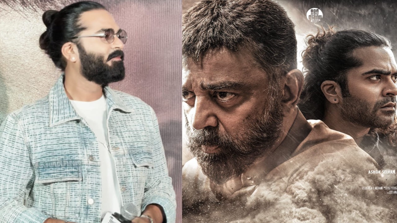 Simbu on being nervous for his initial days at Thug Life sets (PC: APH/RKFI, X) Simbu on being nervous for his initial days at Thug Life sets