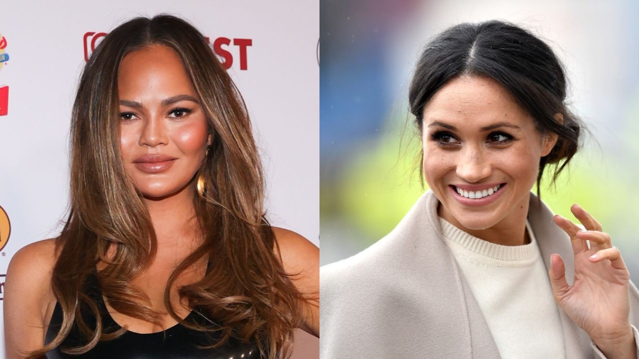 Chrissy Teigen and Meghan Markle (via Getty Images) (Image Courtesy: Getty Images)