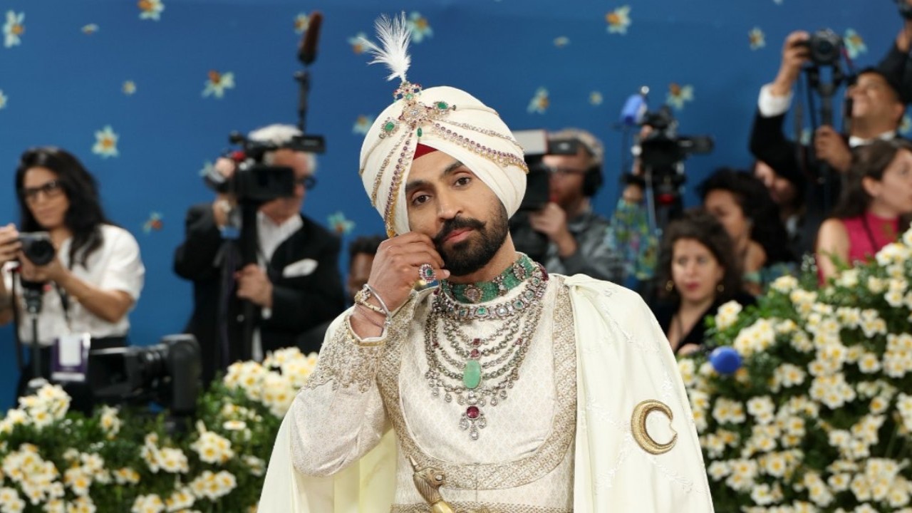 Picture Courtesy: Getty Images Diljit Dosanjh's Met Gala look had Maharaja of Patiala's diamond necklace worth Rs 21,000 crore but here's why singer couldn't have it