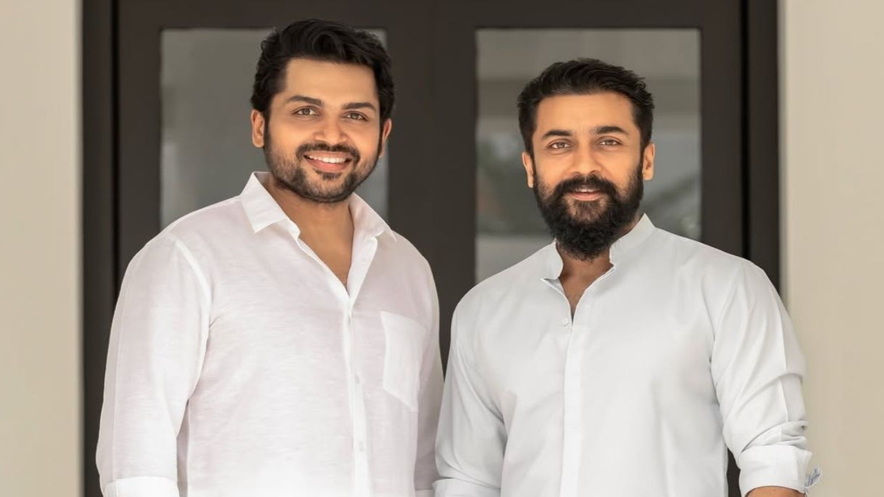 ‘I can’t be Karthi, can’t do Meiyazhagan’: Suriya REACTS to comparisons with his brother (PC: Karthi on Instagram) ‘I can’t be Karthi, can’t do Meiyazhagan’: Suriya REACTS to comparisons with his brother