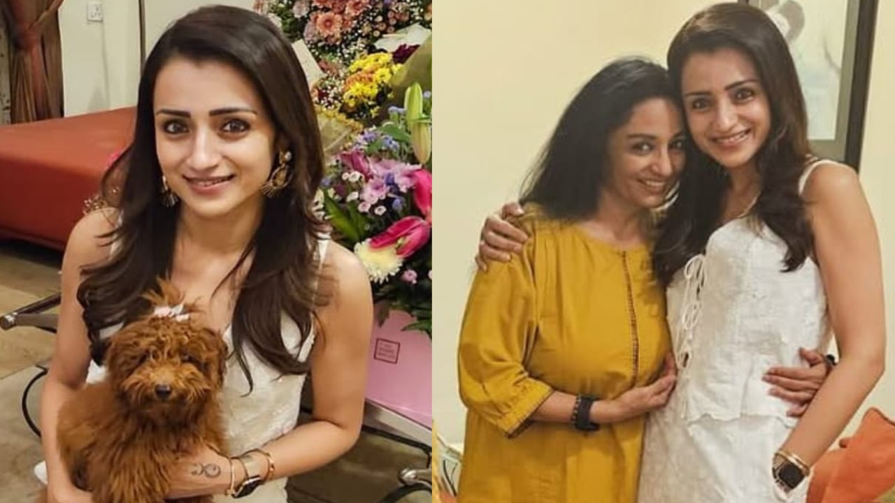 Trisha Krishnan makes special photo dump celebrating her birthday (PC: Trisha Krishnan, IG) Trisha Krishnan makes special photo dump celebrating her birthday