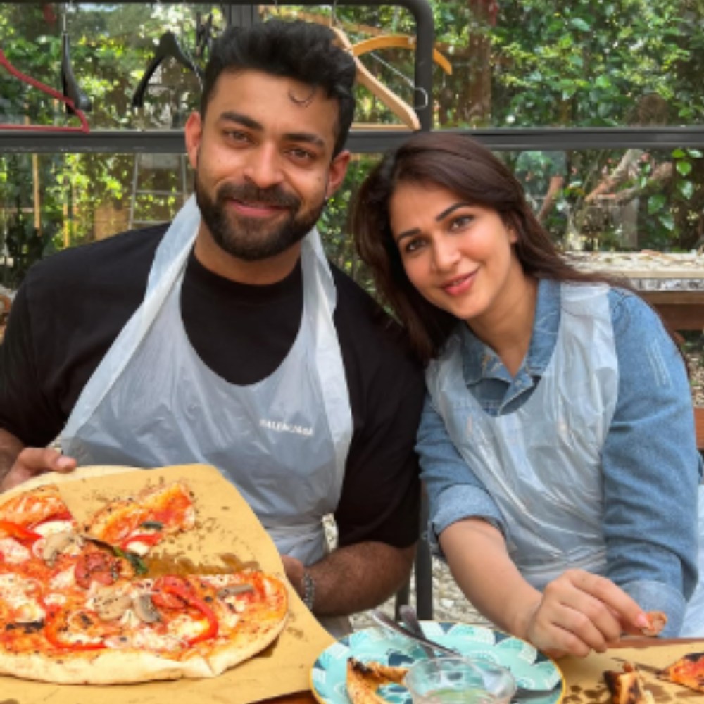 Knead Some Love: Woo your partner with homemade Pizza like Varun Tej