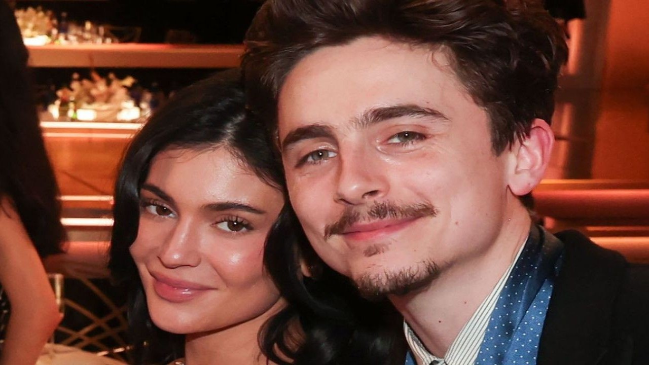 Kylie Jenner and Timothée Chalamet (CC: Getty images)