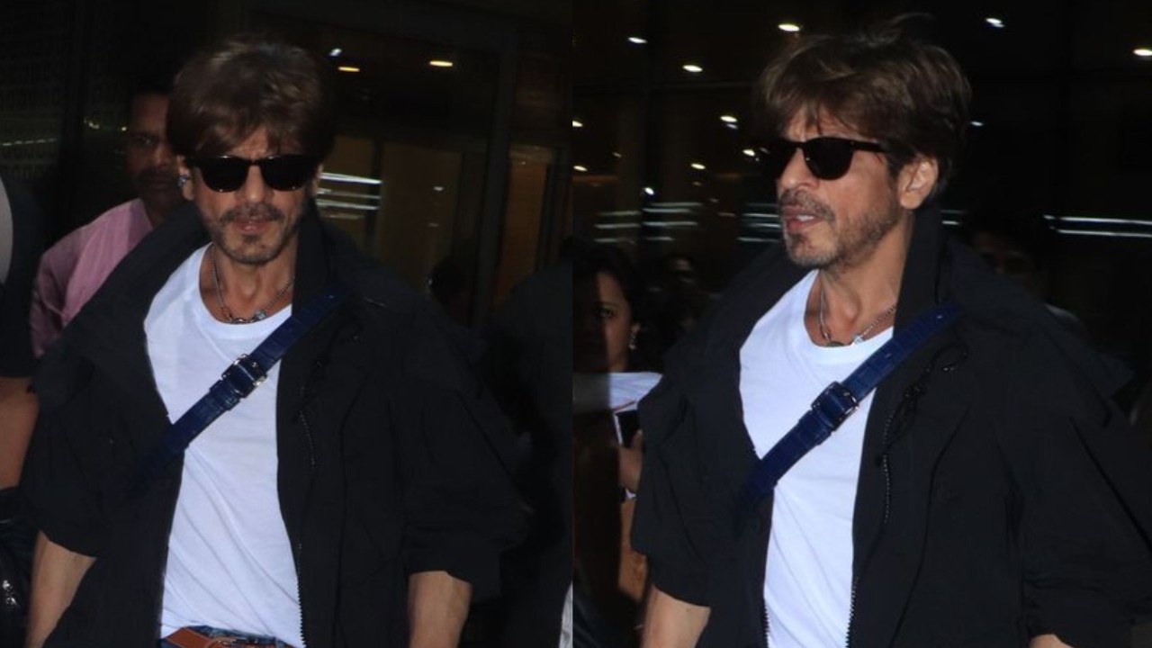 Picture Credit: Pinkvilla Shah Rukh Khan's smile as he returns home after grand MET Gala Debut proves he knows he killed it at fashion's biggest night