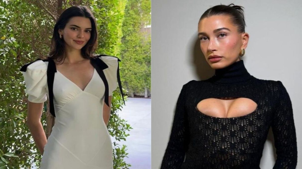 Kendall Jenner and Hailey Bieber (CC: Instagram) Kendall Jenner and Hailey Bieber (CC: Instagram)