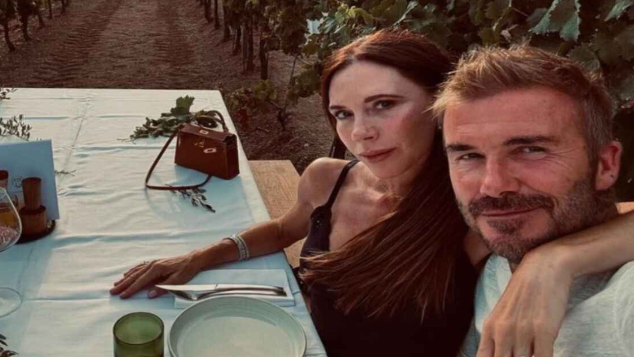 Victoria and David Beckham via Instagram Instagram