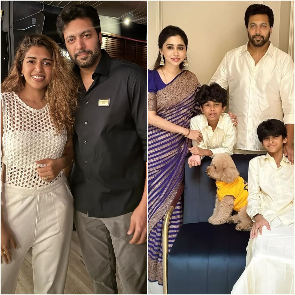 Aarti Ravi deletes photos with Ravi Mohan and unfollows him on Instagram amidst his public appearance with girlfriend Kenishaa Francis
