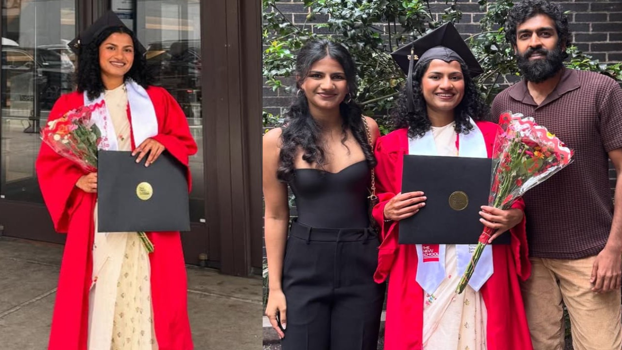 Late Puneeth Rajkumar's daughter Drithi Rajkumar shares moments from her graduation ceremony: 'Start of a new beginning' (PC: Drithi Rajkumar Instagram) Drithi Rajkumar Instagram