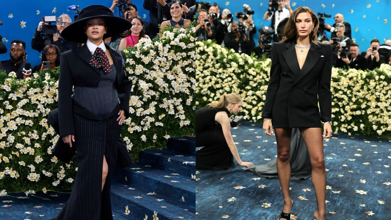 Rihanna and Hailey Bieber at Met Gala 2025 (Getty Images) Rihanna and Hailey Bieber at Met Gala 2025 (Getty Images)