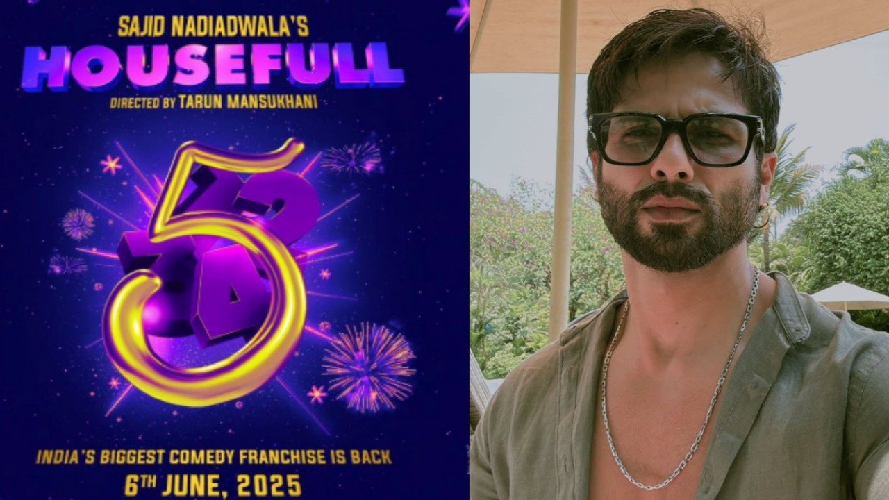 Picture Credit: IMDb, Shahid Kapoor Instagram EXCLUSIVE BUZZ: Housefull 5 edit locked; Vishal Bhardwaj’s ‘Commercial’ route for Shahid Kapoor with Arjun Ustara; YRF set to roar in 2025
