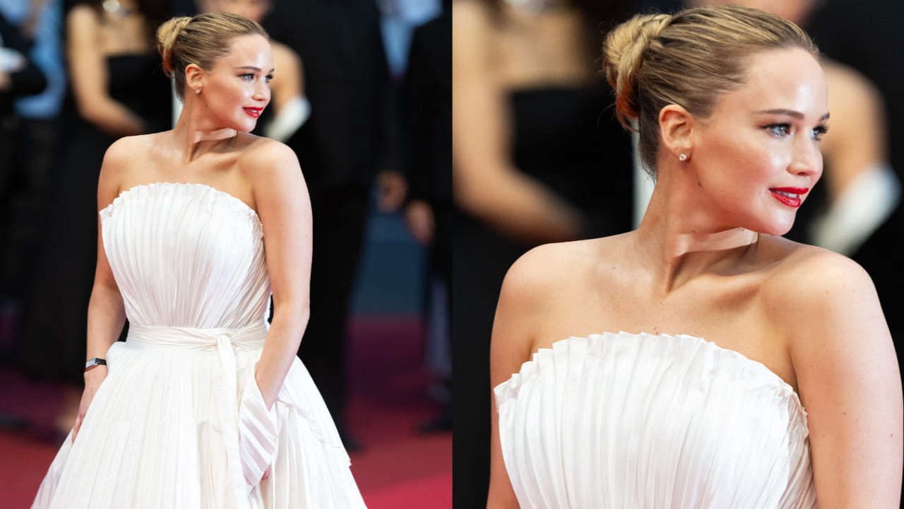 Cannes Film Festival 2025: Jennifer Lawrence looks incredibly perfect in Dior strapless...